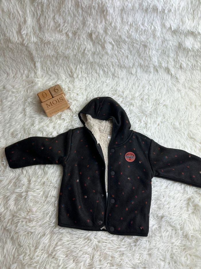 🖤 Veste polaire S.Oliver – Taille 6 mois