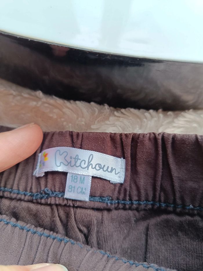Pantalon confortable Garçon 18 mois Kitchoun 100% coton - photo numéro 5