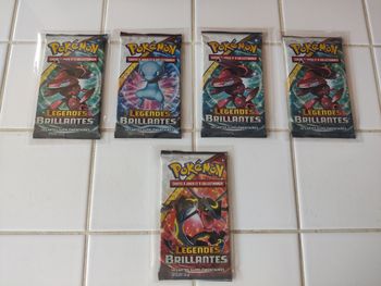 Boosters Pokémon légendes brillantes