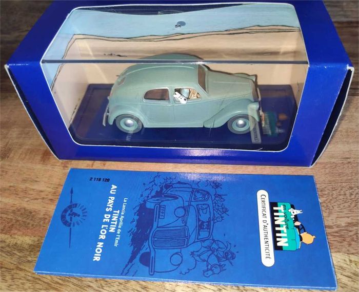La Lancia Aprilia de l'Emir Collection En Voiture Tintin