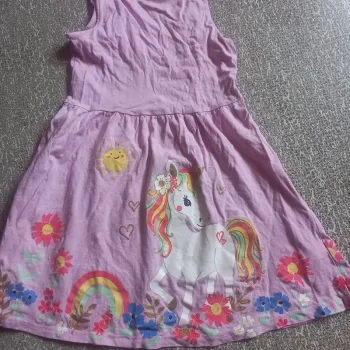Robe débardeur licorne 7/8ans