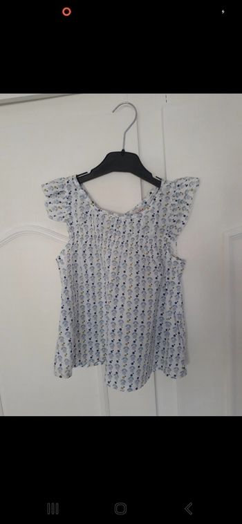 Chemisier fille 8 ans