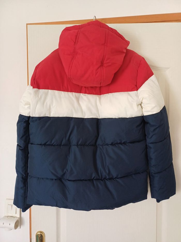 Doudoune à capuche tricolore doublée sherpa - Tape à l'œil - photo numéro 2