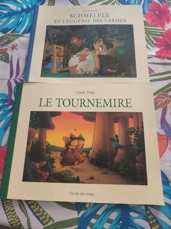2 livres école des loisirs de Claude ponti