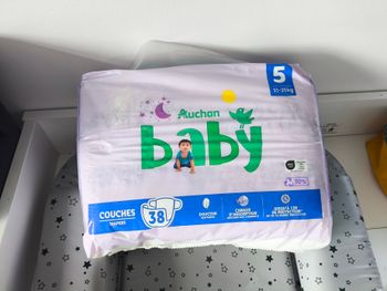Couche Auchan baby taille 5