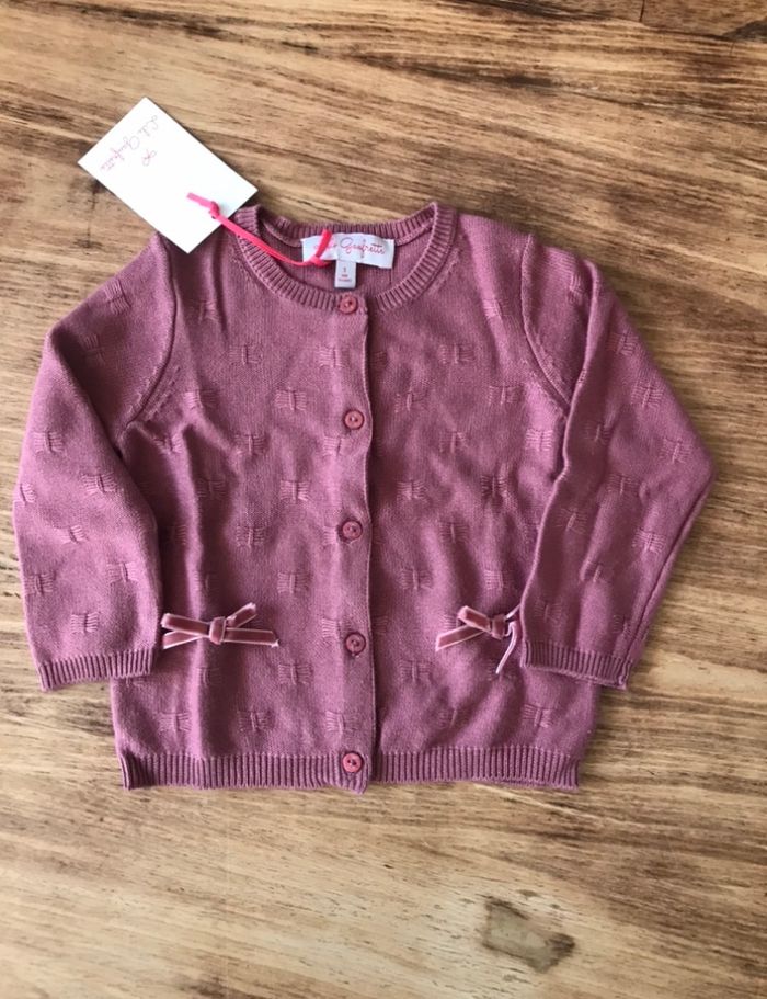 Gilet fille 12 mois Lili Gaufrette