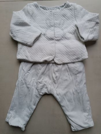 Veste matelassée+pantalon réversible