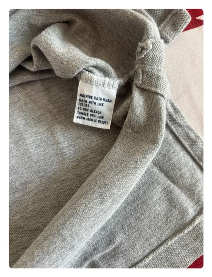 Polo Ralph Lauren gris/cavalier bleu marine taille S - photo numéro 5
