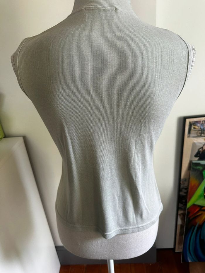 👚 Débardeur Américain– Vert d’eau claire - photo numéro 5