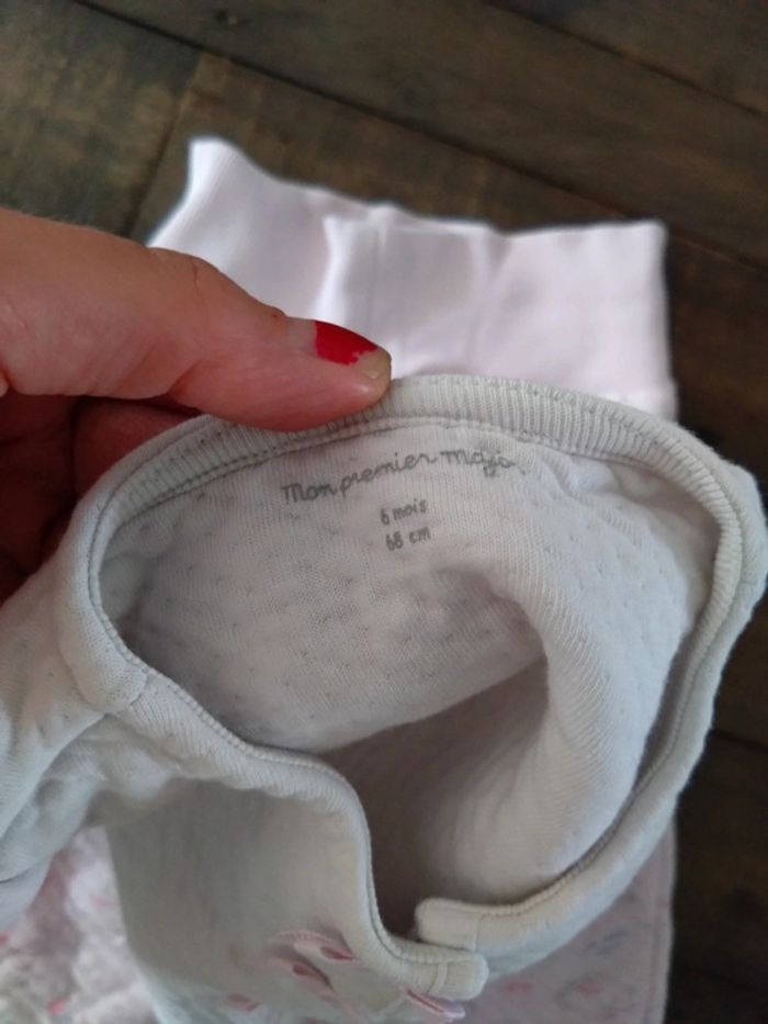 Ensemble bébé fille 6 mois mon premier major 68 cm - photo numéro 5