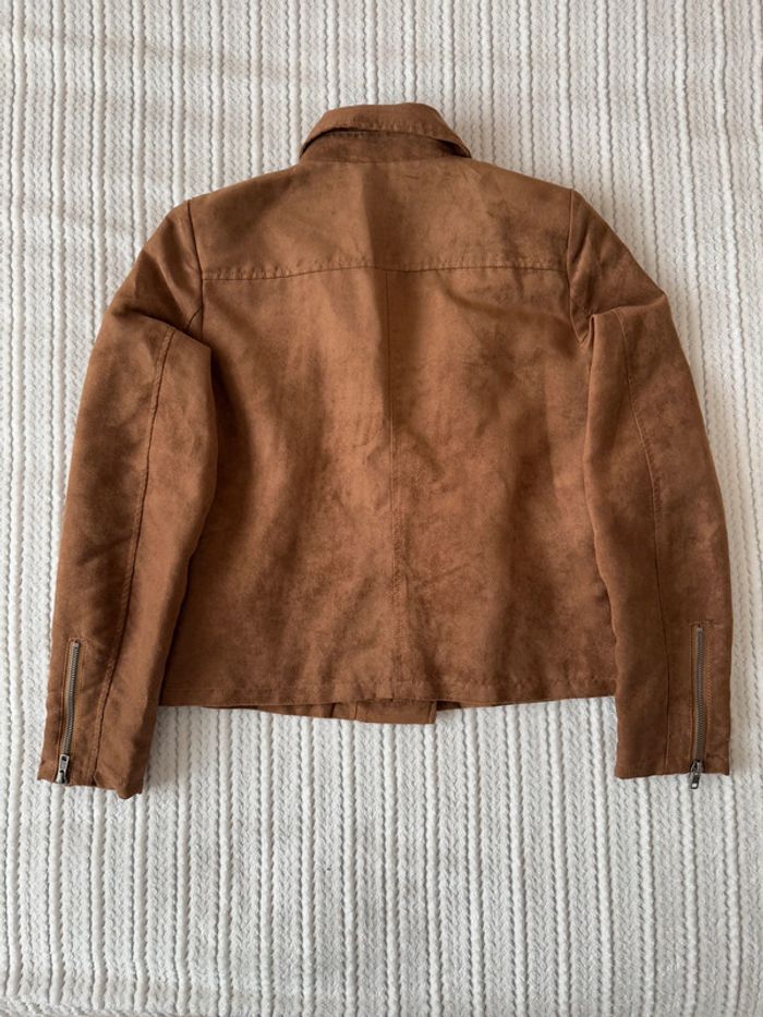 Très joli Perfecto brun / Taille 40 - photo numéro 2