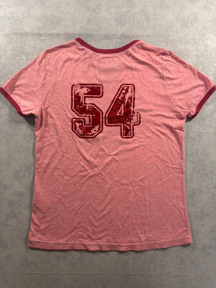 T-Shirt Superdry Rose et rouge Taille M - photo numéro 7