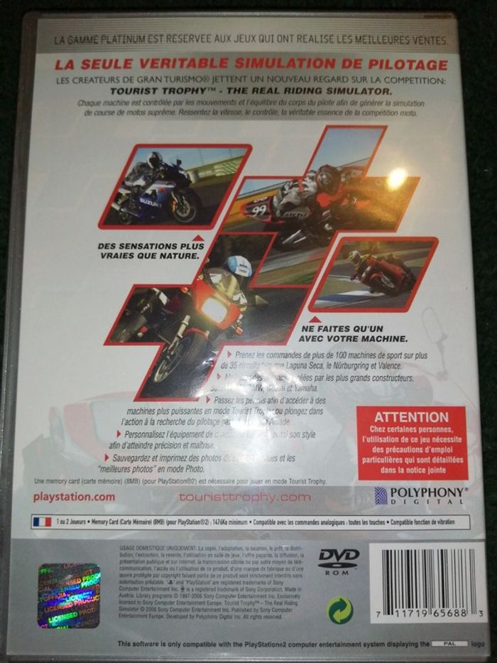 Jeu de PS2 : Tourist Trophy - photo numéro 2