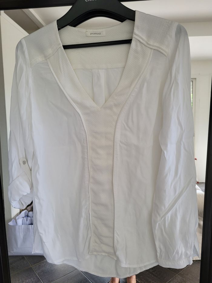 Blouse blanche Promod