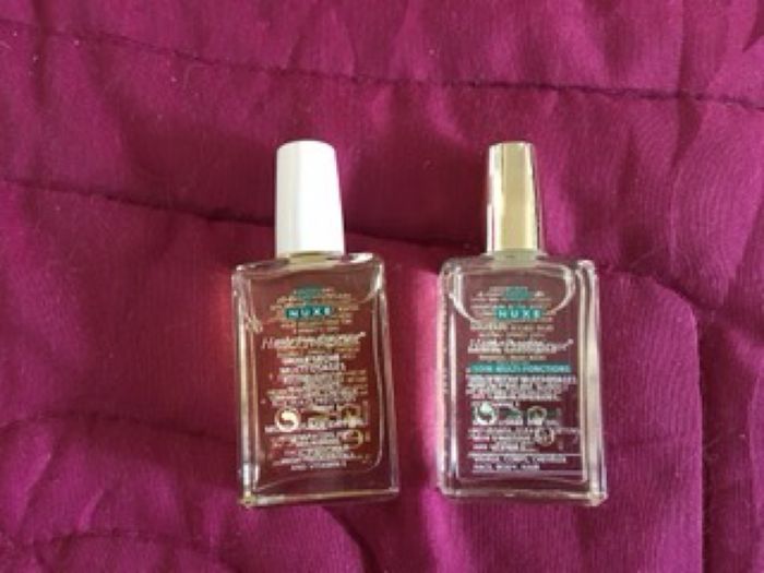 2 flacons de 10ml Huile Prodigieuse Nuxe neuves