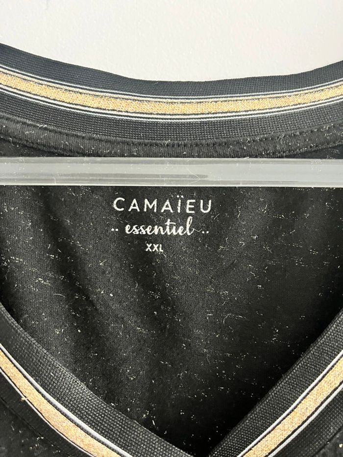 Blouse manches 3/4 Camaïeu femme taille 44 - photo numéro 3
