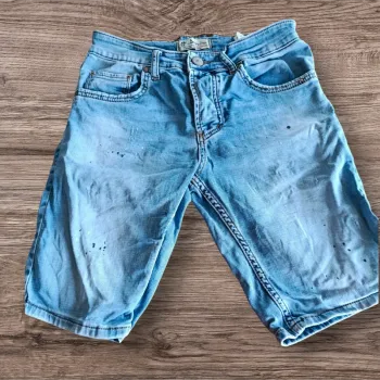 Short en jeans homme