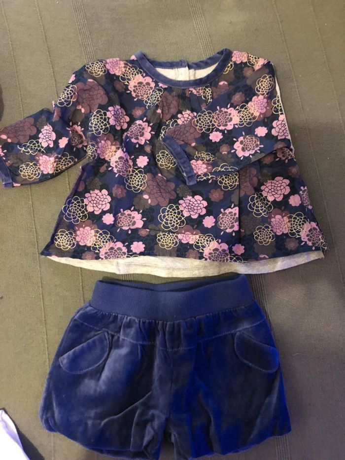 Ensemble vertbaudet 6 mois