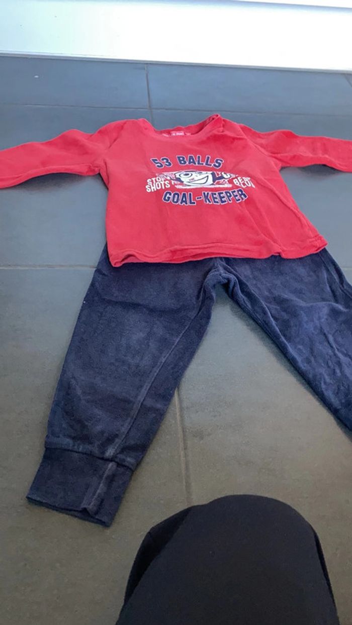 Pyjama enfants velour - photo numéro 3