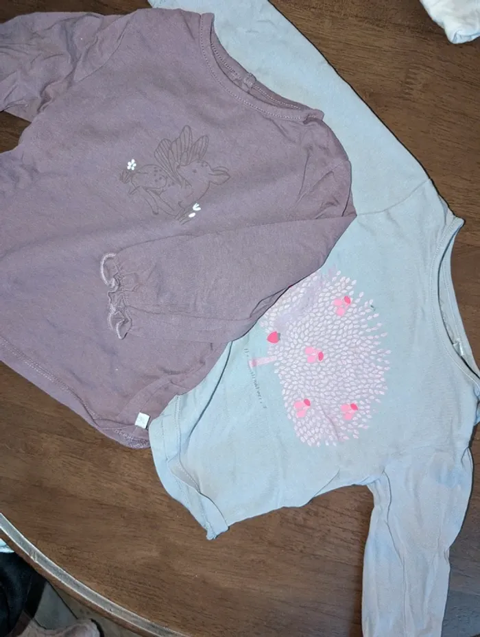 Lot de 6 Tshirt manches longues - photo numéro 3