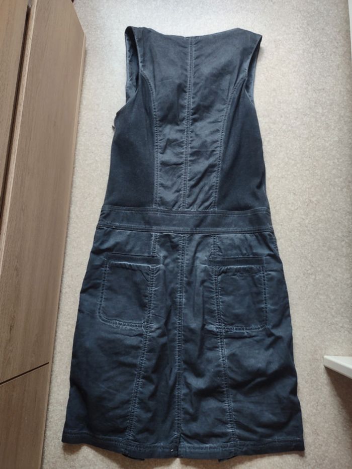 Robe style salopette effet jean enduit Et compagnie - photo numéro 4