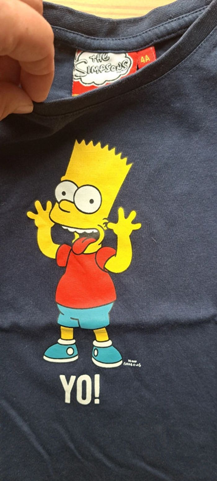 T shirt Simpsons 4 ans - photo numéro 2