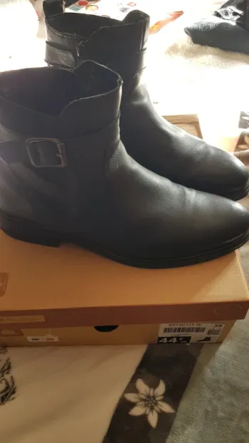 Bottines cuire