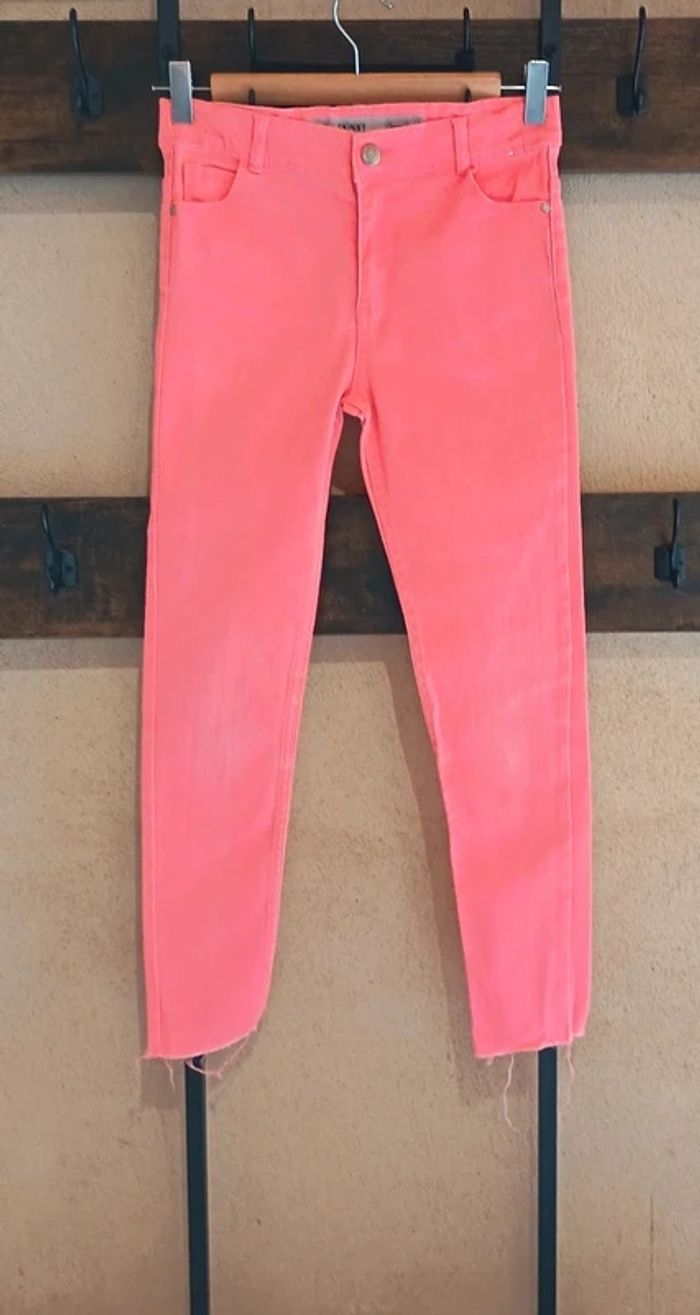 Jean skinny Fluo 9/10 ans - photo numéro 5