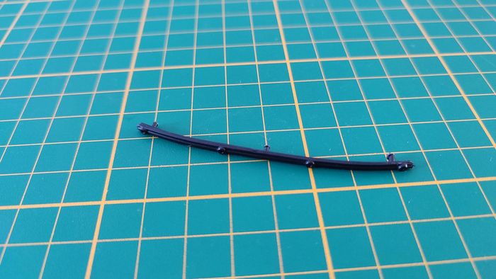 Baguette arrière pièce détachée miniature Peugeot 307 CC Solido 1/18 1/18e 1/18eme #B71