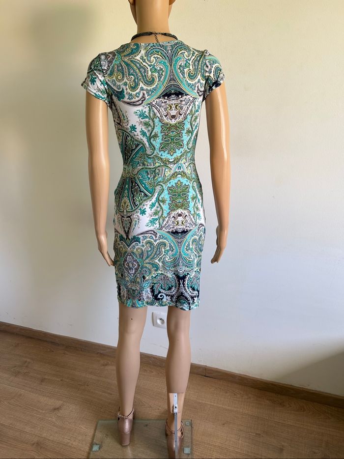 Robe imprimée à manches courtes Morgan taille 36 comme neuve - photo numéro 6