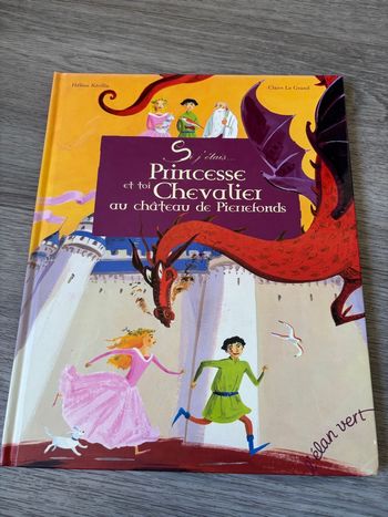 Livre si j’étais princesse et toi chevalier au château de pierre fonds 