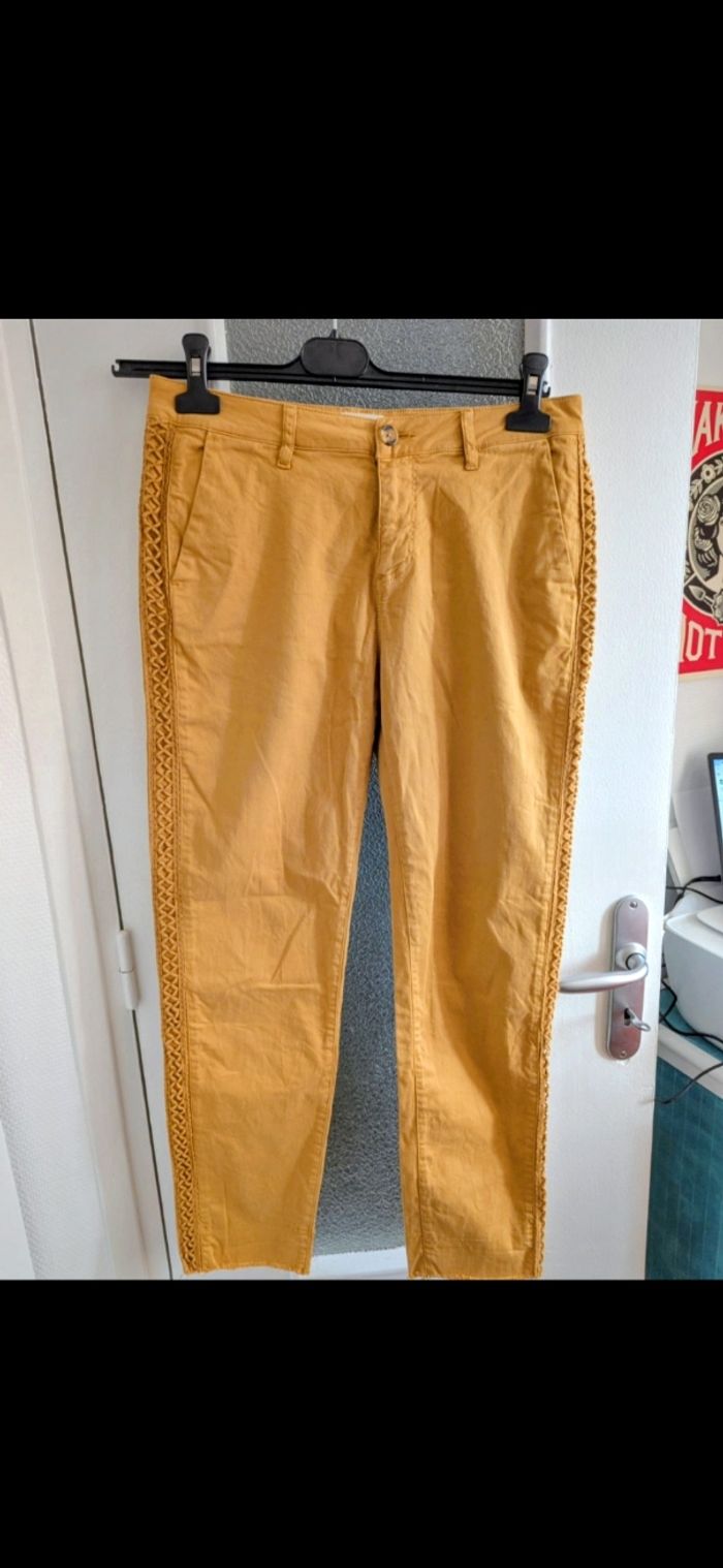 Pantalon chino moutarde labdip - photo numéro 2