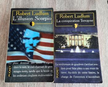 Lot de 2 policiers de Robert Ludlum