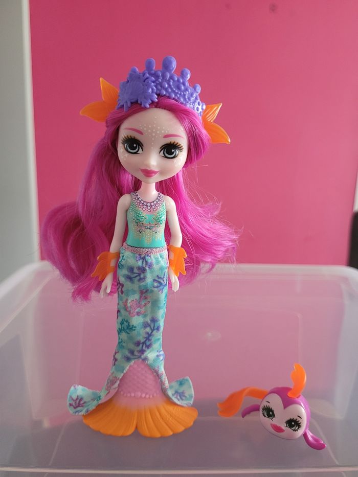 Enchantimals Sirène et son poisson