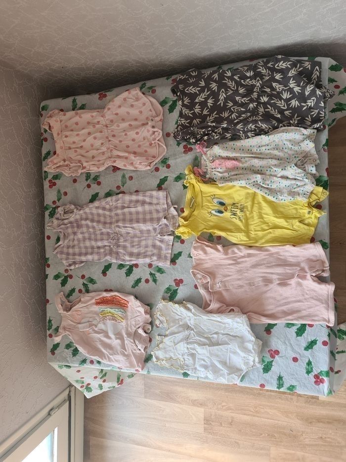 Lot barboteuse 3-6mois