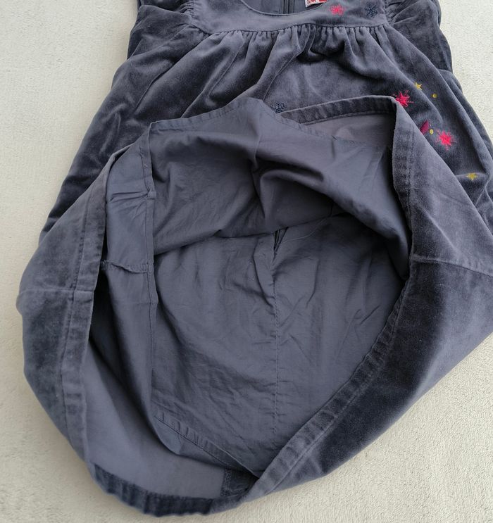Robe velours fille DPAM 3 ans - photo numéro 7
