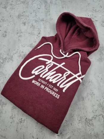 Pull capuche Carhartt WIP bordeaux Taille S