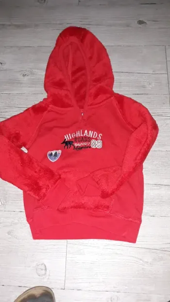 Pull rouge garçon 12 /24 mois marque de lulu de chez lidl