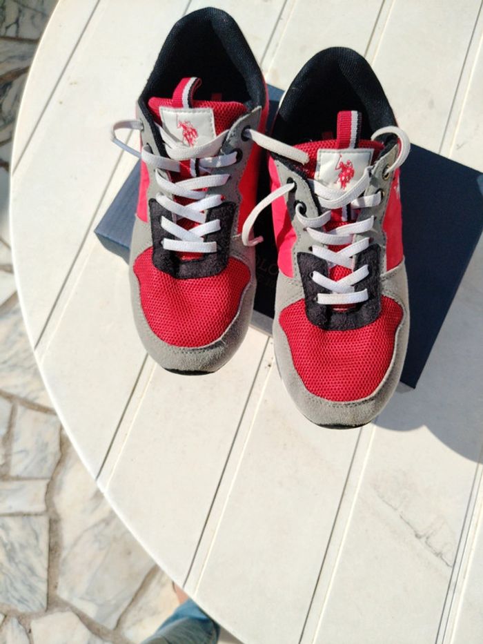 Basket Rouge US Polo 34 - photo numéro 3