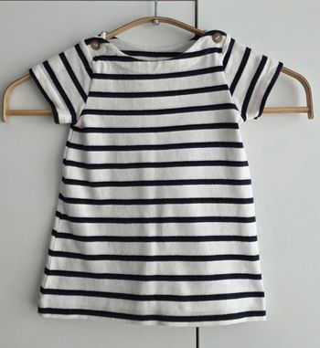 Robe Petit Bateau, taille 6 mois