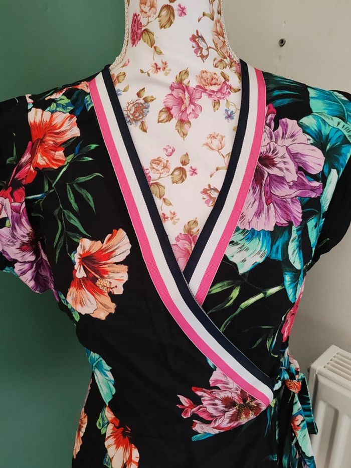 Blouse cache-coeur 36