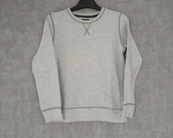 Pull gris clair