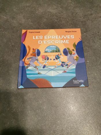 Livre les épreuves d'escrime.