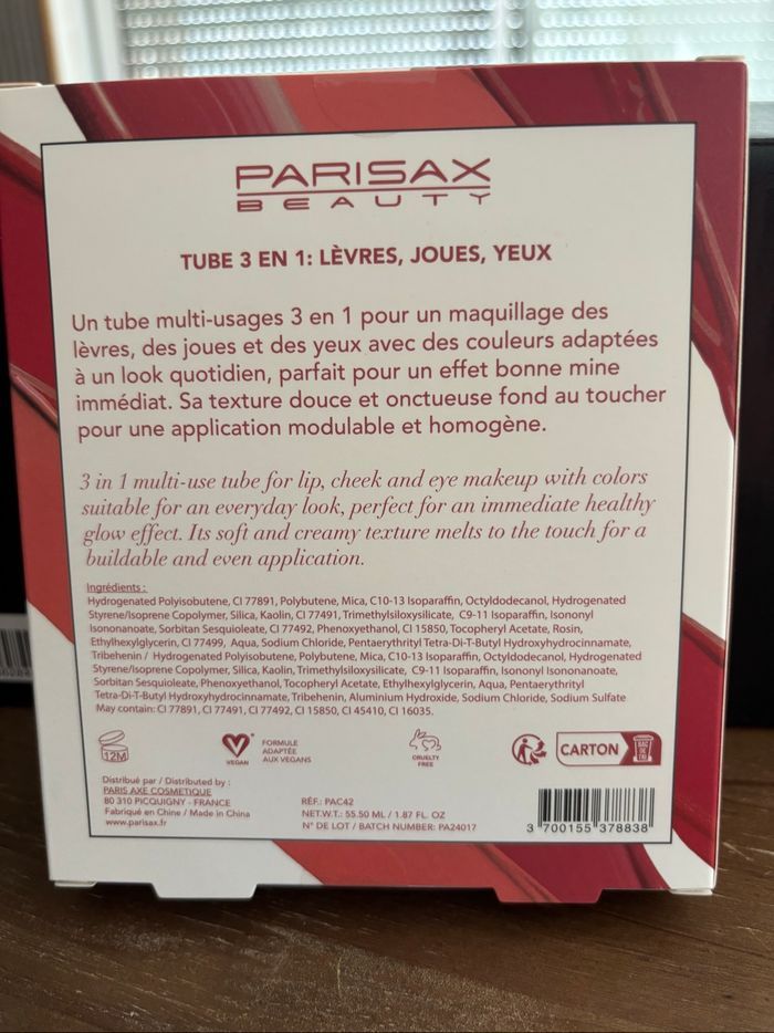 Tube 3 en 1 parisax 🫶🏼 - photo numéro 2