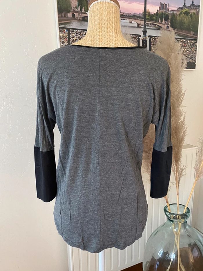 T-shirt bi-matière - photo numéro 2