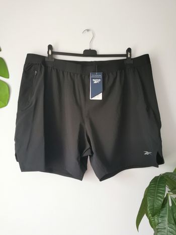 Short noir haute performance Speed 3.0 Reebok Taille 2XL