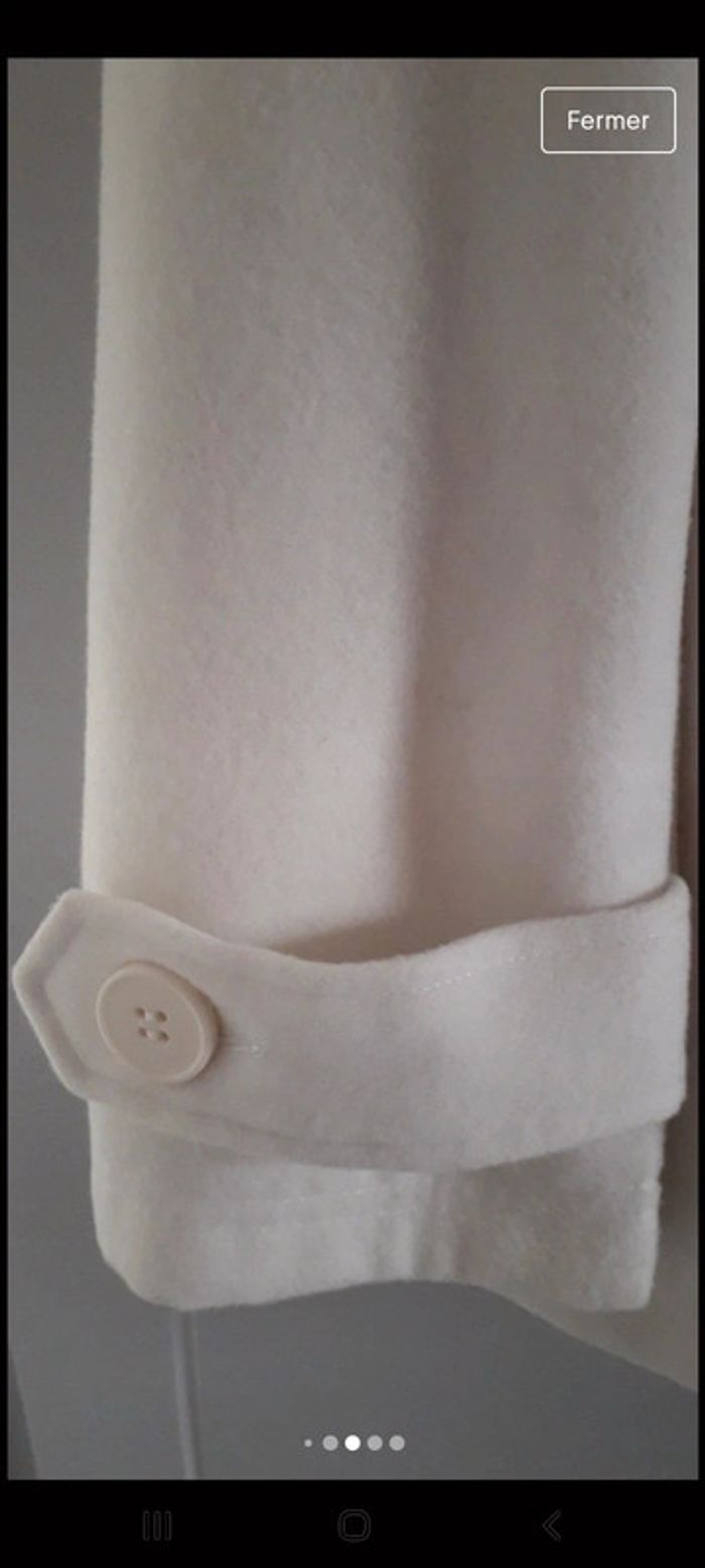 Manteau blanc neuf - photo numéro 4