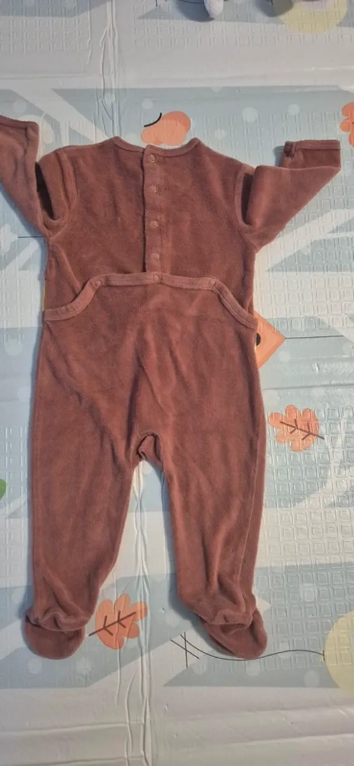 Pyjama velours le roi lion - photo numéro 2