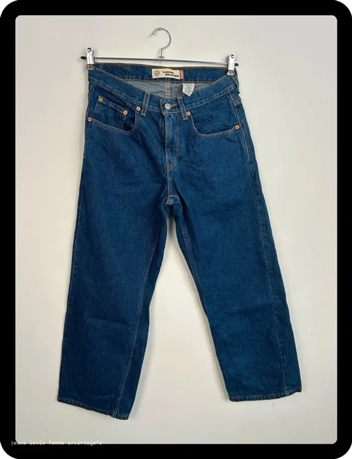 Jean Levi's Homme 569 Loose Straight Bleu | W30 L26 FR40 | Très Bon État | BP133 - photo numéro 2