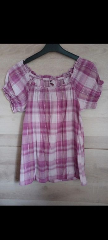 Chemisier femme taille 38 violet lilas
